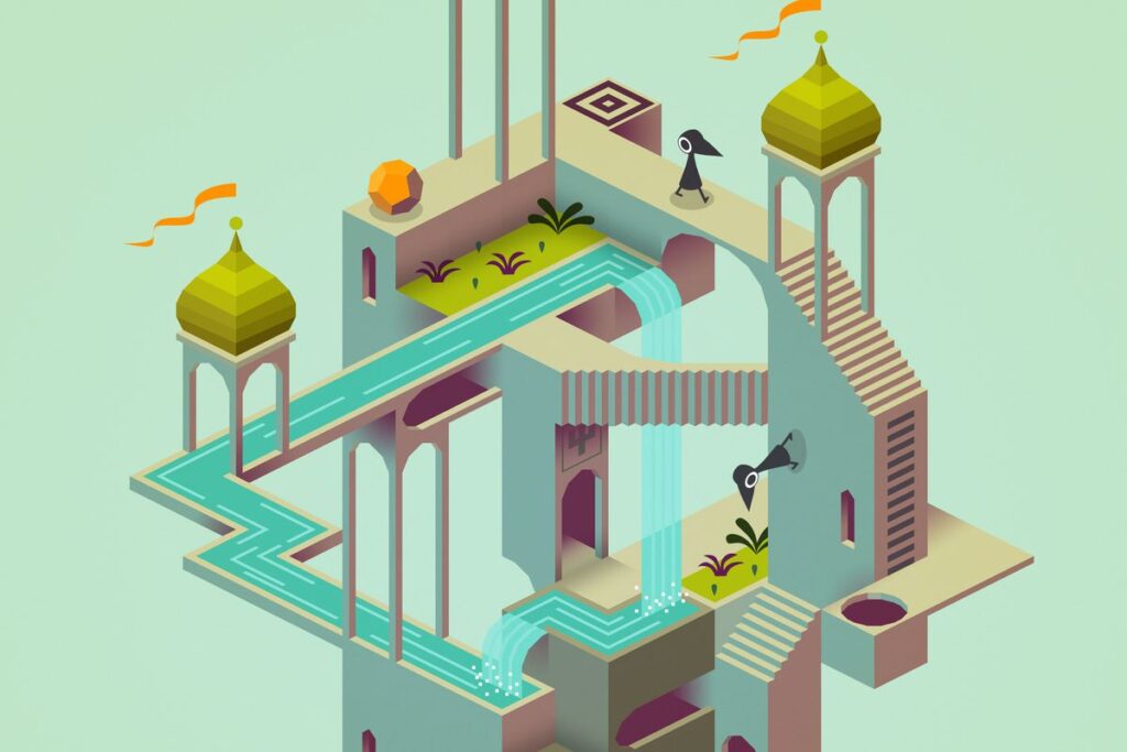Monument Valley Game Idea in The Sandbox